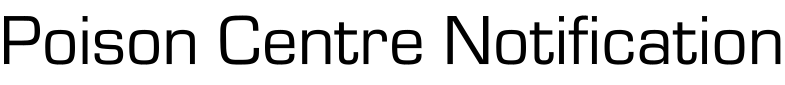 Poison Centre Notification